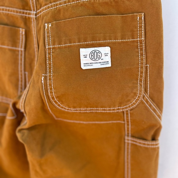 BDG Urban Outfitters Canvas Carpenter Pants Size 26 - Picture 10 of 11